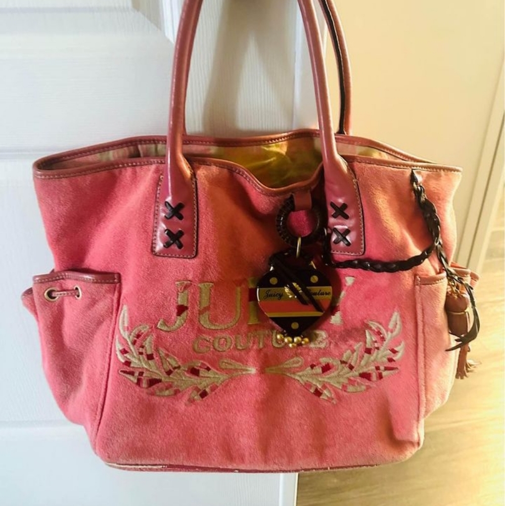 Rare JUICY COUTURE PINK Y2K BAG